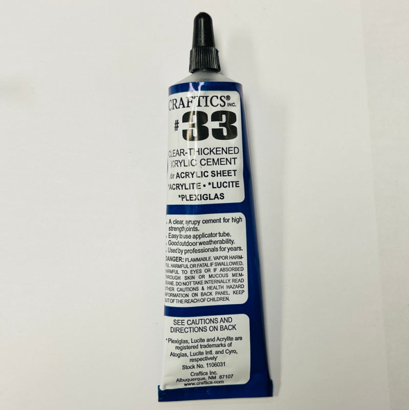 Craftics #33 Acrylic Cement