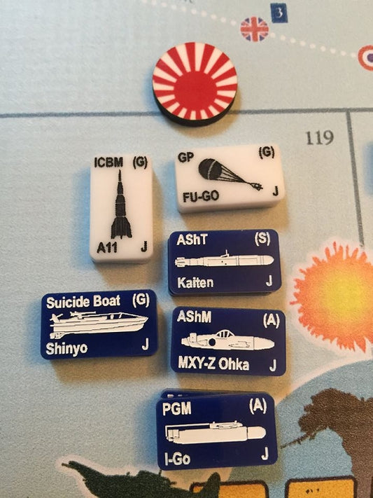 U.K. & Japan Ordnance Set #2 (Acrylic) (GW1936 Expansion)