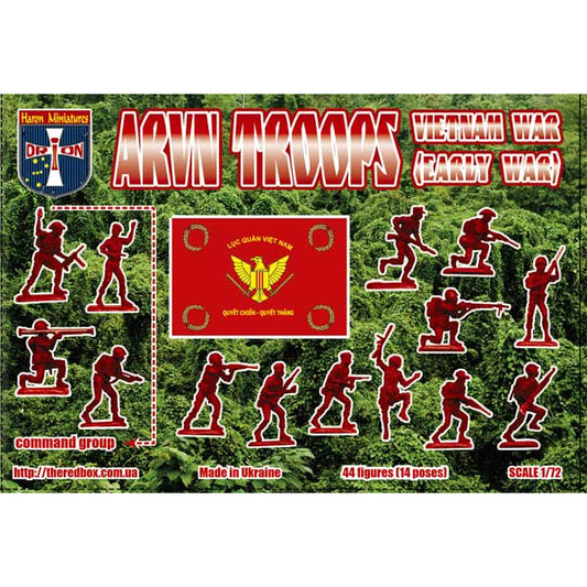 1/72 Vietnam War ARVN Troops (Early War) Box (Orion)
