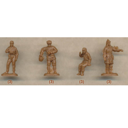 1/72 Soviet Tankmen and Crew (1939-1942) Box (Orion)