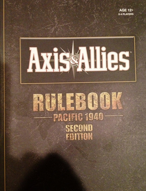 Axis & Allies Rules Booklet - Pacific 1940 (2nd Ed.)