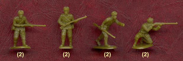 1/72 WW2 Russian Infantry (Winter) Box (Pegasus)