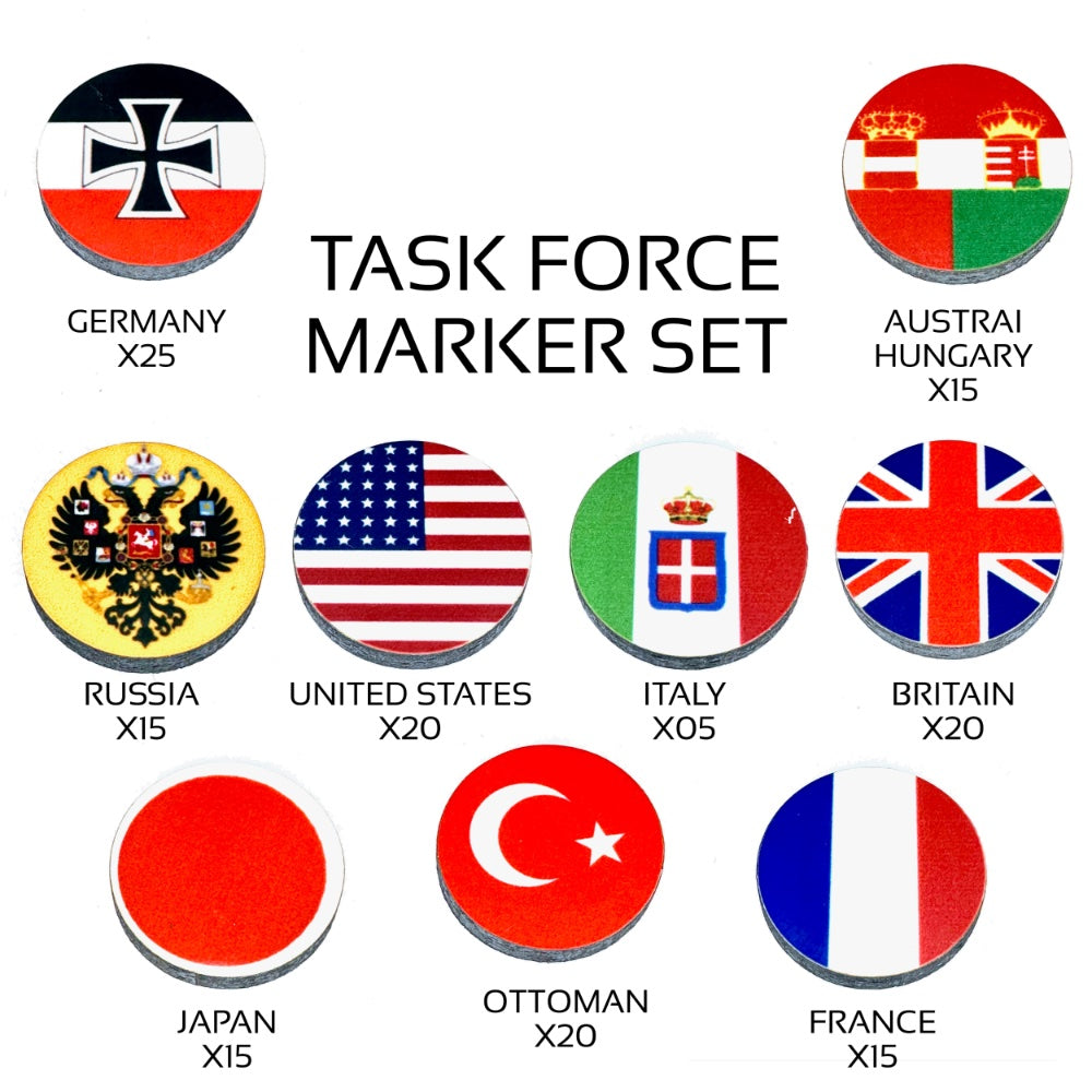 Playable Nations Roundel Set (Global War 1914) 150/set