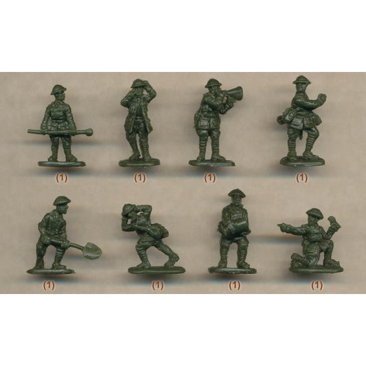 1/72 WWI 6-Inch Mk VII Cannon with British Crew (STR)