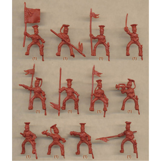 1/72 Crimean War British Lancers (STR)