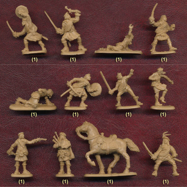 1/72 Jacobites Set#1 (STR)