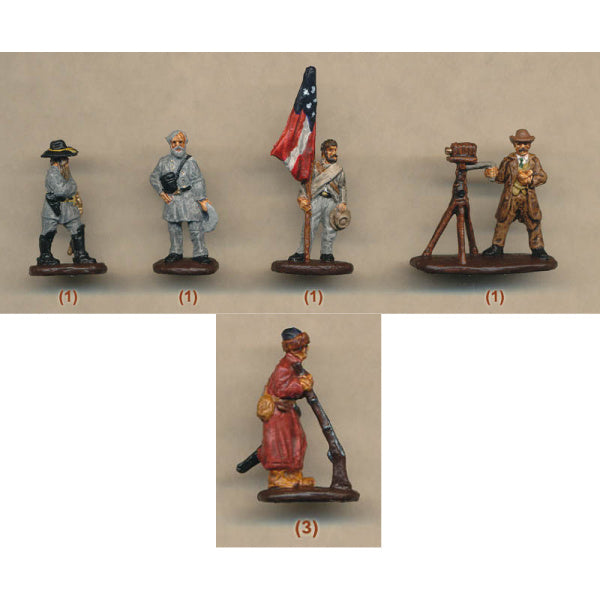 1/72 Confederate Infantry Standing (STR)