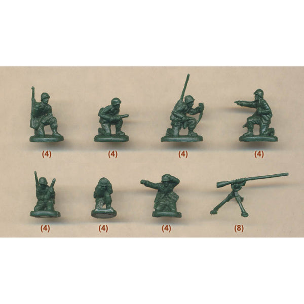 1/72 WWII American Anti-Tank Squad (STR)