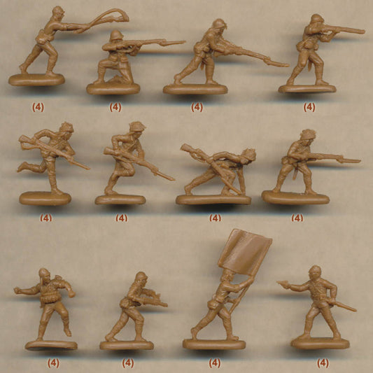 1/72 WW II Imperial Japanese Army in Attack (STR)