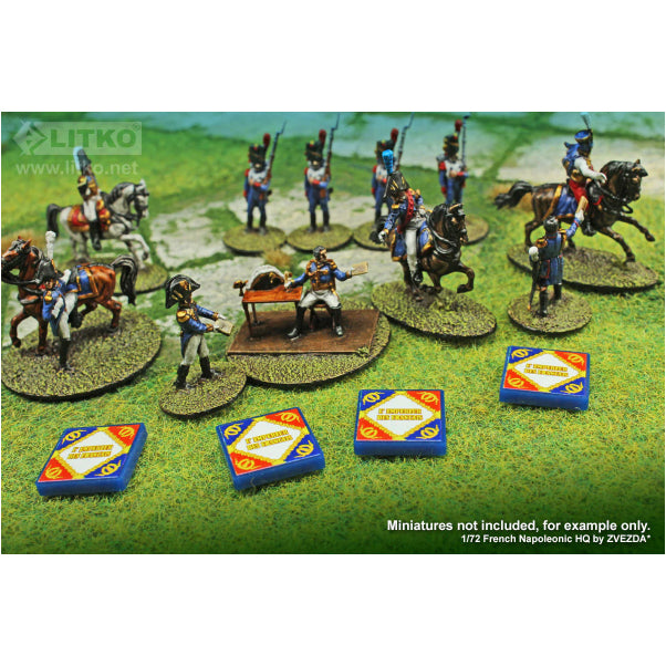 Premium Printed Napoleonic French Army Standard Flag, 1804 (x10)