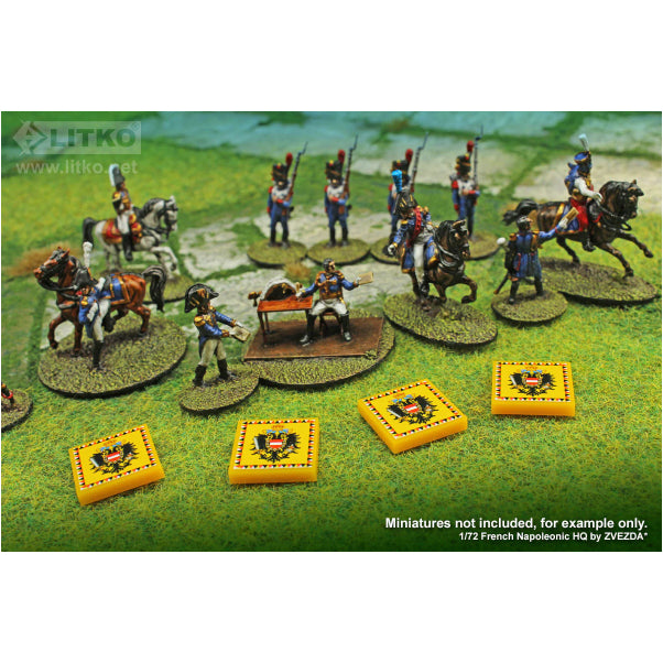 Premium Printed Napoleonic Austria Army Standard (x10)