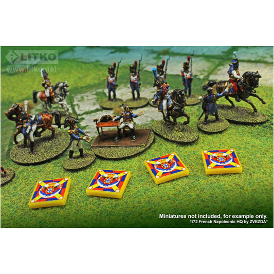 Premium Printed Napoleonic Portugal Army Standard (x10)