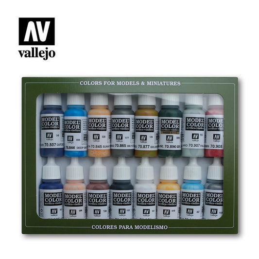 Vallejo, American Civil War Colors Paint Set - 17ml Bottle (16/Set)