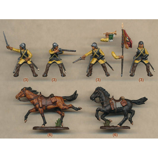 1/72 ECW Cromwell's Cavalry Ironside (WAT)