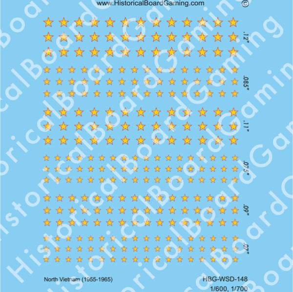 Decal Sheet, North Vietnam (1955-65)