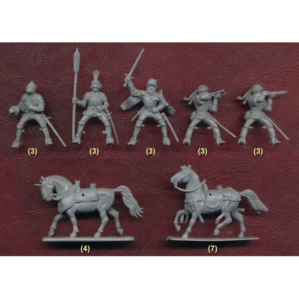 1/72 French Knights XV Century (ZVE)