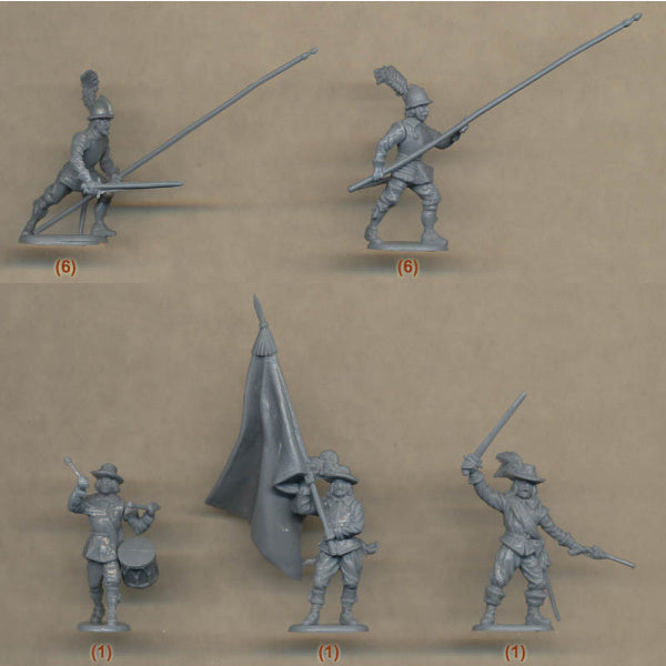 1/72 Austrian Musketeers and Pikemen (ZVE)