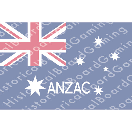 HBG ANZAC (1908-P) Build Plate Flag