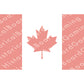 HBG Canada (1965-P) Build Plate Flag