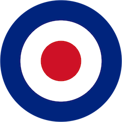 Decal Sheet, Australian Flying Corps Roundel (1912-14), Canadian AF (1912-24), New Zealand AF (1913-57), Royal AF (1914-37)