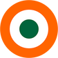 India (1948-P) /Pacific Coalition Airforce Roundel