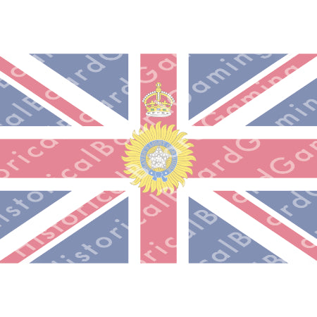 HBG Far East Command, Governor General of India Flag (1885-1947) Build Plate Flag