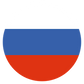 Russian Federation Round Flag (1705-1917, 1993-P)