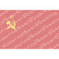 HBG Union of Soviet Socialist Republic (1922-1991) Build Plate Flag
