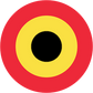 Decal Sheet, Belgium Air Force (1910-P)