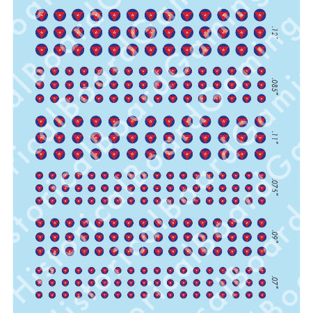 Decal Sheet, Cuba Air Force (1915-52, 1959-P)