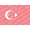 HBG Ottoman Empire Flag (1844-P) Build Plate Flag