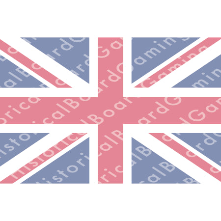 HBG National Flag of the United Kingdom (1801-P) Build Plate Flag