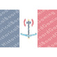 HBG Vichy France (1940-1944) Build Plate Flag