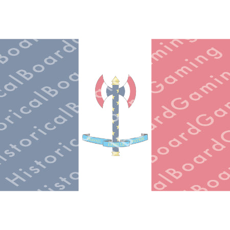 HBG Vichy France (1940-1944) Build Plate Flag