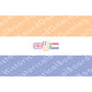HBG South Africa Flag (1928-1994) Build Plate Flag