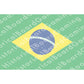 HBG Brazil Flag (1889-P) Build Plate Flag