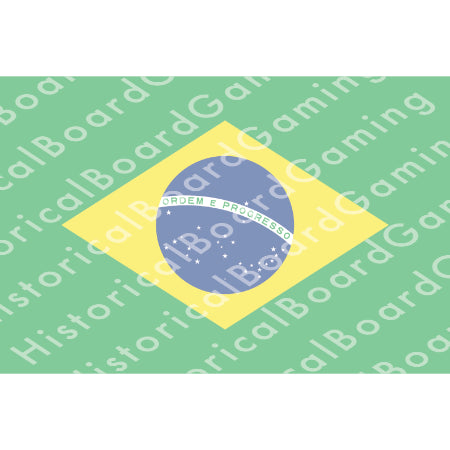 HBG Brazil Flag (1889-P) Build Plate Flag
