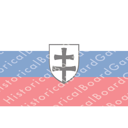 HBG First Slovak Republic (1939-1945) Build Plate Flag