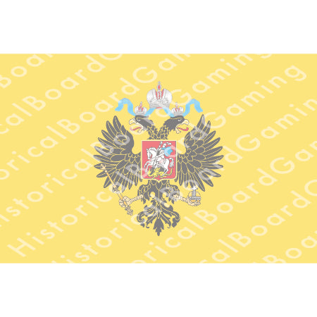 HBG Imperial Standard of the Tzar (Russia) Flag (1700-1858) Build Plate Flag