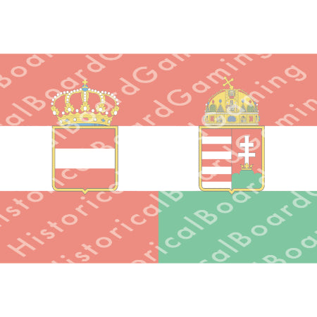 HBG Austria Hungary (1869-1918) Build Plate Flag