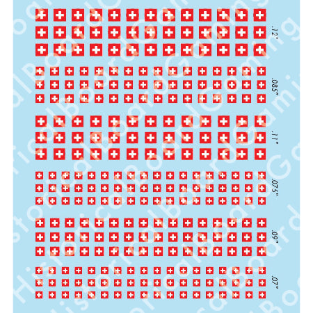 Decal Sheet, Swiss Air Force (1914-46)