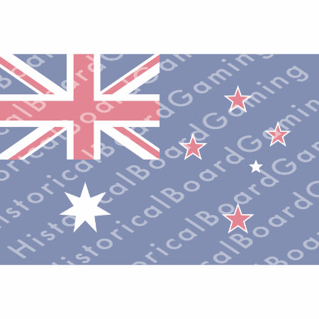 HBG ANZAC Flag-Alternate (1908-P) Build Plate Flag