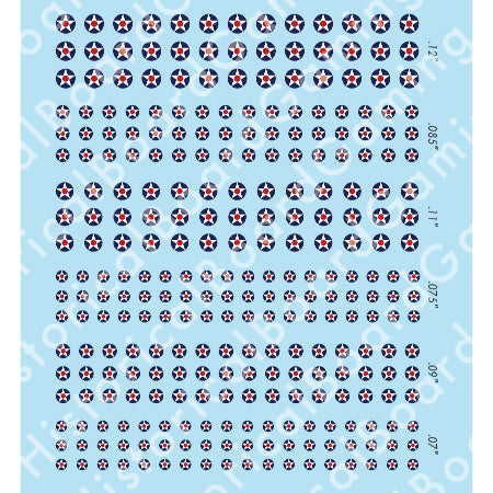 Decal Sheet, U.S. Army Air (1916-45)