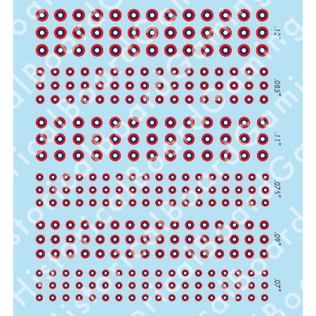Decal Sheet, U.S. (1918-19)