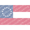HBG Confederate States of America (1861-1865) Build Plate Flag