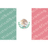 HBG Flag of Mexico (1916-1934) Build Plate Flag