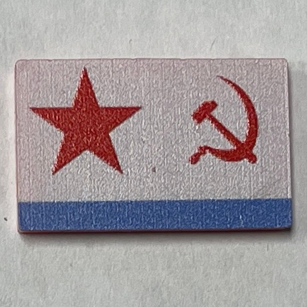 Russian Naval Ensign Flag (1935-1950) UVA Markers (10/set)
