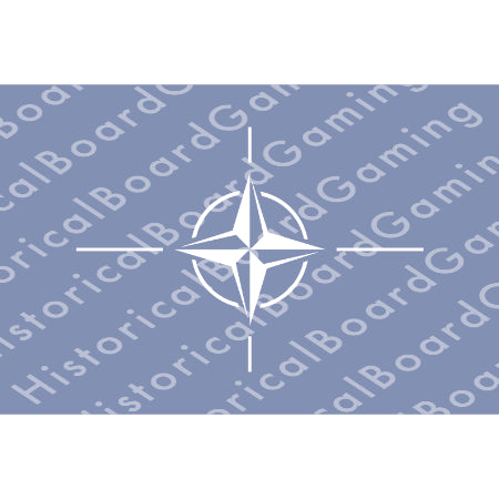 HBG NATO Flag (1953-P) Build Plate Flag