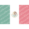 HBG Mexico Flag (1968-P) Build Plate Flag