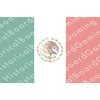 HBG Mexico Flag (1934-1968) Build Plate Flag